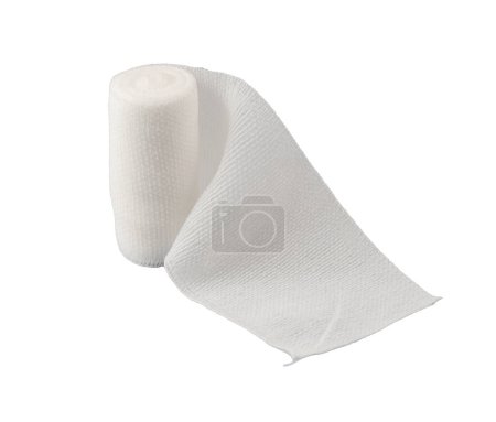 a white bandage on a transparent background