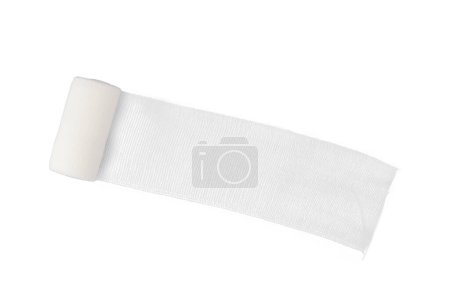 a white bandage on a transparent background