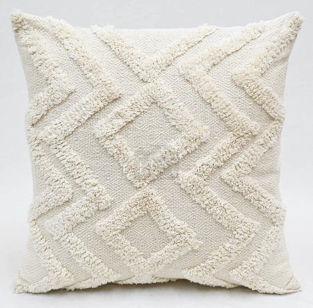 Hand Tufted Woven Cushion and pillow cover with high resolution