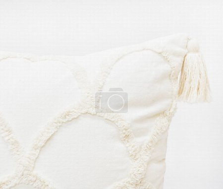 Hand Tufted Woven Cushion and pillow cover with high-resolution