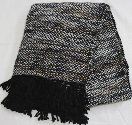 Jacquard and woven Throw blanket with high-resolution