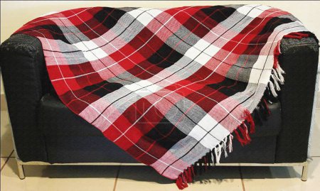 Jacquard and woven Throw blanket with high resolution
