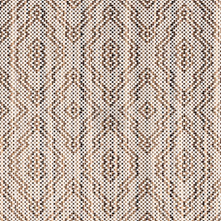 Geometric Repeat grunge pattern with high-quality texture