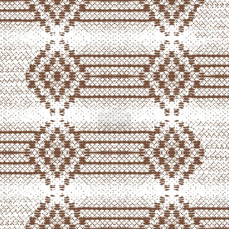 Foto de Patrón de diseño geométrico tejido con textura de alta calidad - Imagen libre de derechos