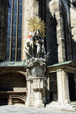Photo for Historic catholic cathedral in vienna - Royalty Free Image
