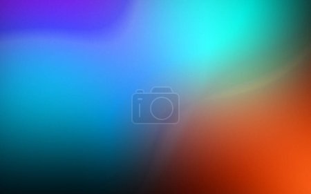 Photo for Modern multicolored blurry gradient background - Royalty Free Image