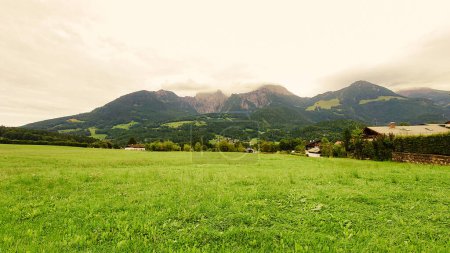 Photo for View on mountain in Schoenau by Koenigsee in the Bavarian Alps - Germany - Royalty Free Image