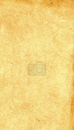 Foto de Fondo amarillo de textura de papel viejo. Hoja de papel de estilo antiguo escaneado de alta resolución - Imagen libre de derechos