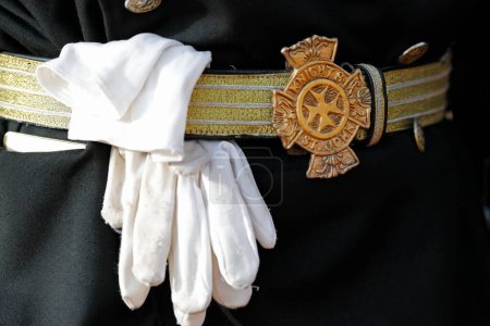 Téléchargez les photos : Order of Knights of Saint John of Jerusalem. Uniform.  Agbonou Koeroma. Togo. - en image libre de droit