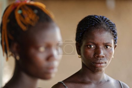 Téléchargez les photos : Une Africaine. Datcha-Attikpaye. Togo. - en image libre de droit