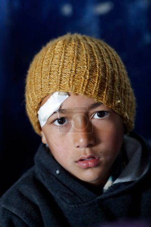 Foto de Centro de rehabilitación para niños de la calle. Retrato. Charikot. Nepal. - Imagen libre de derechos
