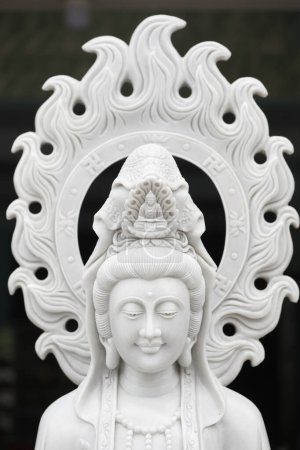 Avalokitesvara  ( Quan Am), the Bodhisattva of compassion or goddess of Mercy. Danang. Vietnam. 
