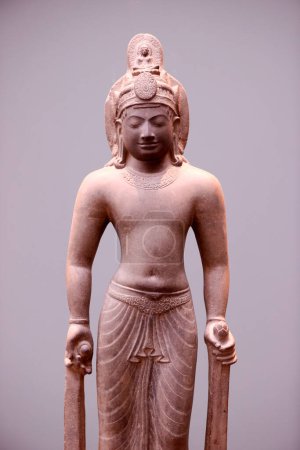 Guimet-Museum. Bodhisattva Lokeshvara. Vietnam 7. Jahrhundert. Paris. Frankreich.