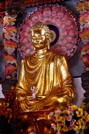 Lam Te Pagoda. Siddhartha Gautama, más comúnmente conocido como el Buda: el Despertado. Ciudad Ho Chi Minh. Vietnam. 