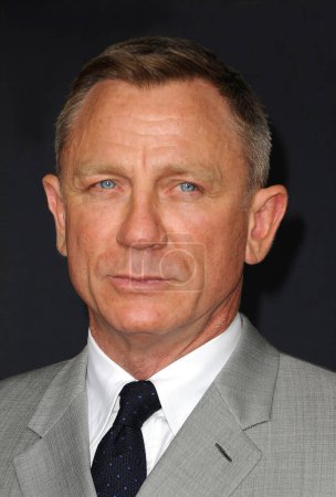 Photo for Actor Daniel Craig at the Los Angeles premiere of 'Knives Out' held at the Regency Village Theatre in Westwood, USA on November 14, 2019. - Royalty Free Image