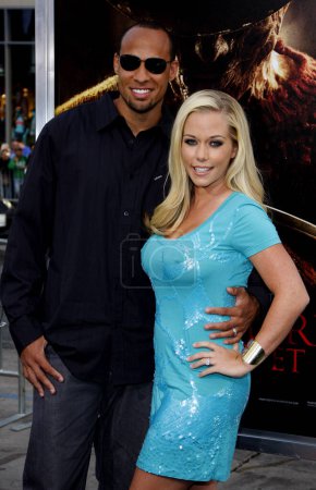 Photo for Kendra Wilkinson and Hank Baskett at the World premiere of "A Nightmare On Elm Street" held at the Mann Chinese Theater, Hollywood, USA on April 27, 2010. - Royalty Free Image