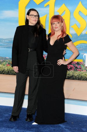 Photo for Clea DuVall and Natasha Lyonne at the US premiere of Netflix's 'Glass Onion: A Knives Out Mystery' held at the Academy Museum of Motion Pictures in Los Angeles, USA on November 14, 2022. - Royalty Free Image