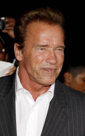 Photo for Arnold Schwarzenegger at the Los Angeles premiere of 'The Expendables 2' held at the Grauman's Chinese Theatre in Hollywood, USA on August 15, 2012. - Royalty Free Image