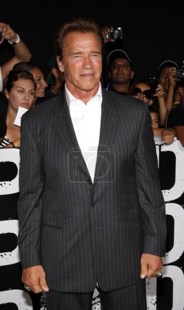 Photo for Arnold Schwarzenegger at the Los Angeles premiere of 'The Expendables 2' held at the Grauman's Chinese Theatre in Hollywood, USA on August 15, 2012. - Royalty Free Image