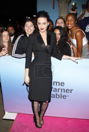 Photo for Katy Perry at the World Premiere of EPIX's "Katy Perry: The Prismatic World Tour" held at the Ace Hotel Theater in Los Angeles, USA on March 26, 2015. - Royalty Free Image