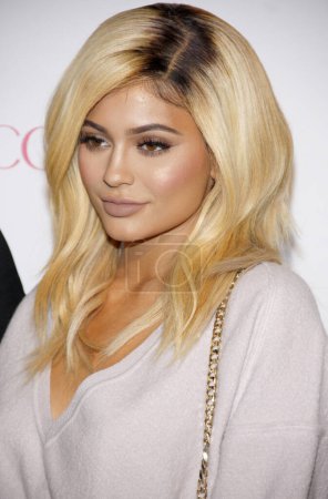 Téléchargez les photos : Kylie Jenner à la célébration du 50e anniversaire du Cosmopolitan Magazine à Ysabel à West Hollywood, États-Unis le 12 octobre 2015. - en image libre de droit