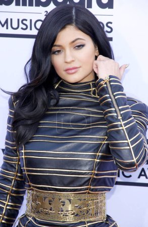 Foto de Kylie Jenner en el Billboard Music Awards 2015 celebrado en el MGM Garden Arena en Las Vegas, EE.UU. el 17 de mayo de 2015. - Imagen libre de derechos