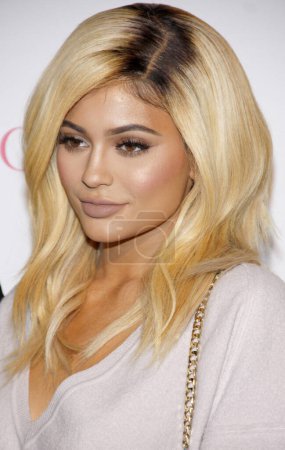 Téléchargez les photos : Kylie Jenner à la célébration du 50e anniversaire du Cosmopolitan Magazine à Ysabel à West Hollywood, États-Unis le 12 octobre 2015. - en image libre de droit