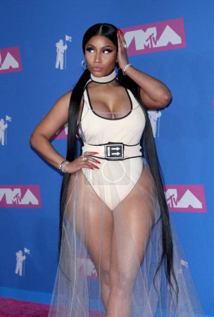 Photo for Nicki Minaj at the 2018 MTV Video Music Awards held at the Radio City Music Hall in New York, USA on August 20, 2018. - Royalty Free Image