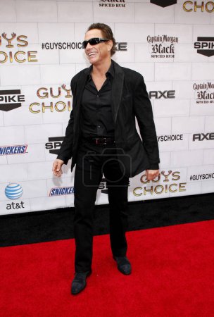 Foto de Jean-Claude Van Damme en el 2012 Spike TV 's Guys Choice Awards celebrado en los Sony Studios en Culver City, EE.UU. el 2 de junio de 2012. - Imagen libre de derechos