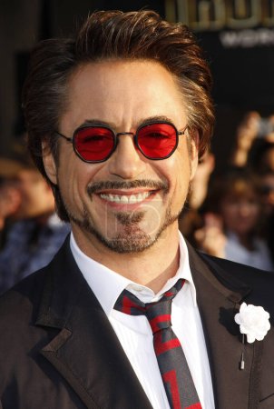 Photo for Robert Downey Jr at the los angeles premiere of 'Iron Man 2' held at the El Capitan Theatre in Hollywood on April 26, 2010. - Royalty Free Image