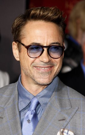 Photo for Robert Downey Jr at the World premiere of Marvel's 'Avengers: Age Of Ultron' held at the Dolby Theatre in Hollywood, USA on April 13, 2015. - Royalty Free Image