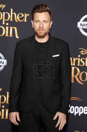 Photo for Ewan McGregor at the Los Angeles premiere of 'Christopher Robin' held at the Walt Disney Studios in Burbank, USA on July 30, 2018. - Royalty Free Image