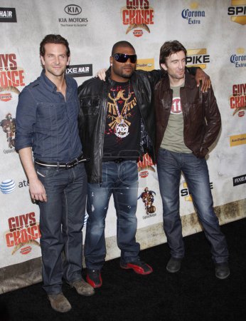 Photo for Bradley Cooper, Sharlton Copley and Quinton Jackson at the 2010 Spike TV's Guys Choice Awards held at the Sony Pictures Studios in Culver City, USA on June 5, 2010. - Royalty Free Image