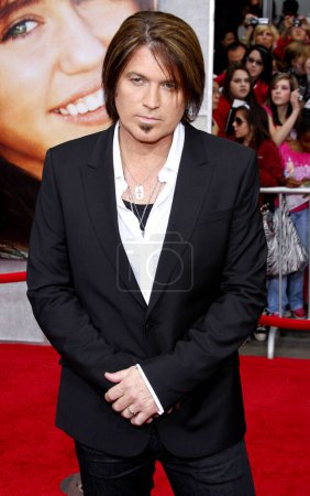 Photo for Billy Ray Cyrus at the Los Angeles premiere of 'Hannah Montana The Movie' held at the El Capitan Theater in Hollywood on April 4, 2009. - Royalty Free Image