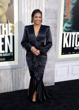 Photo for Tiffany Haddish at the Los Angeles premiere of 'The Kitchen' held at the TCL Chinese Theatre IMAX in Hollywood, USA on August 5, 2019. - Royalty Free Image