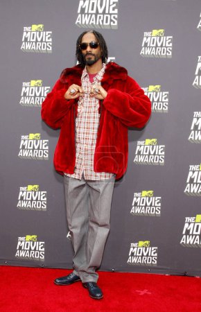 Foto de Snoop Dogg at the 2013 MTV Movie Awards held at the Sony Pictures Studios in Los Angeles, USA on April 14, 2013. - Imagen libre de derechos