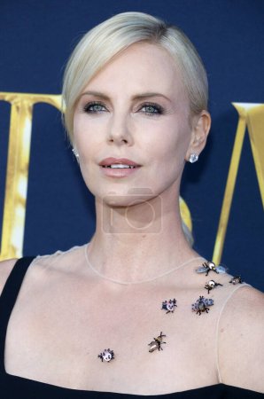 Photo for Charlize Theron at the Los Angeles premiere of 'The Huntsman: Winter's War' held at the Regency Village Theatre in Westwood, USA on April 11, 2016. - Royalty Free Image