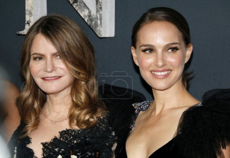 Photo for Jennifer Jason Leigh and Natalie Portman at the Los Angeles premiere of 'Annihilation' held at the Regency Village Theater in Westwood, USA on February 13, 2018. - Royalty Free Image