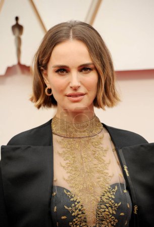 Photo for Natalie Portman at the 92nd Academy Awards held at the Dolby Theatre in Hollywood, USA on February 9, 2020. - Royalty Free Image