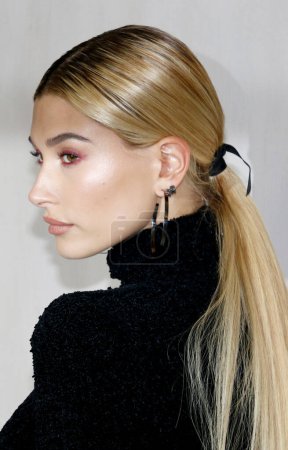 Photo for Hailey Baldwin at the Hammer Museum Gala In The Garden held at the Hammer Museum in Westwood, USA on October 14, 2017. - Royalty Free Image
