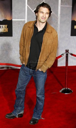 Photo for Olivier Martinez at the Los Angeles Premiere of "No Country For Old Men" held at the El Capitan Theater in Westwood, USA on November 4, 2007. - Royalty Free Image
