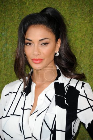 Photo for Nicole Scherzinger at the 8th Annual Veuve Clicquot Polo Classic held at the Will Rogers State Historic Park in Pacific Palisades, USA on October 14, 2017. - Royalty Free Image