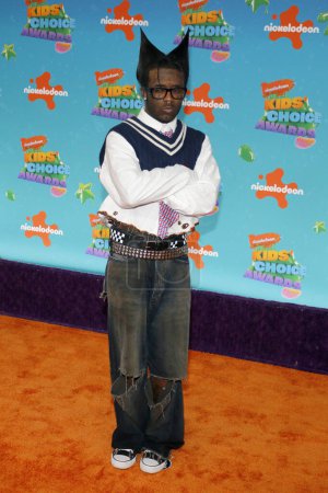 Foto de Lil Uzi Vert at the Nickelodeon Kids' Choice Awards 2023 held at the Microsoft Theater in Los Angeles, USA on March 4, 2023 - Imagen libre de derechos