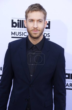Foto de Calvin Harris en el Billboard Music Awards 2015 celebrado en el MGM Garden Arena en Las Vegas, EE.UU. el 17 de mayo de 2015. - Imagen libre de derechos