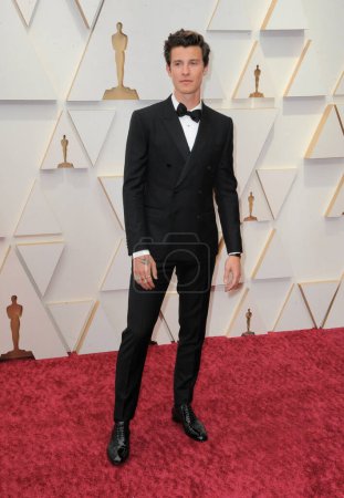 Téléchargez les photos : Shawn Mendes lors de la 94e cérémonie annuelle des Academy Awards au Dolby Theatre à Los Angeles, États-Unis, le 27 mars 2022. - en image libre de droit