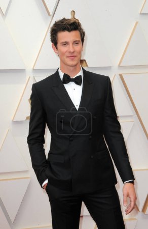 Téléchargez les photos : Shawn Mendes lors de la 94e cérémonie annuelle des Academy Awards au Dolby Theatre à Los Angeles, États-Unis, le 27 mars 2022. - en image libre de droit