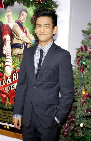 Photo for John Cho at the Los Angeles premiere of 'A Very Harold & Kumar 3D Christmas' held at the Grauman's Chinese Theater in Hollywood, USA on November 2, 2011. - Royalty Free Image