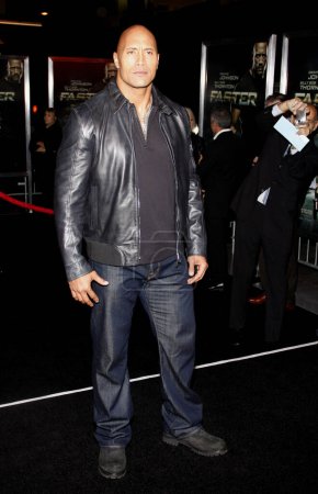 Photo for Dwayne Johnson at the Los Angeles premiere of 'Faster" held at the Grauman's Chinese Theater in Hollywood, USA on November 22, 2010. - Royalty Free Image