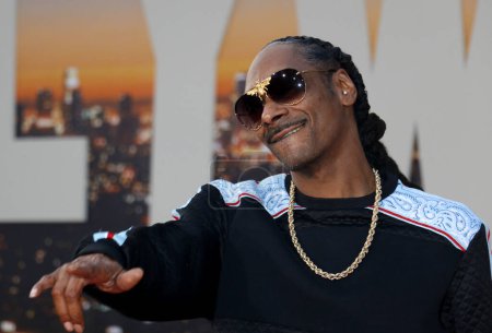 Foto de Snoop Dogg en el estreno en Los Ángeles de 'Once Upon a Time In Hollywood' celebrado en el TCL Chinese Theatre IMAX en Hollywood, EE.UU. el 22 de julio de 2019
. - Imagen libre de derechos
