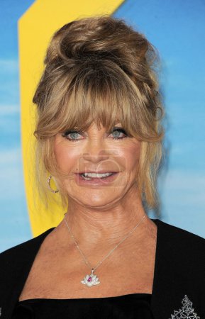 Foto de Goldie Hawn en el estreno en Estados Unidos de 'Glass Onion: A Knives Out Mystery' de Netflix celebrado en el Academy Museum of Motion Pictures en Los Ángeles, Estados Unidos el 14 de noviembre de 2022. - Imagen libre de derechos
